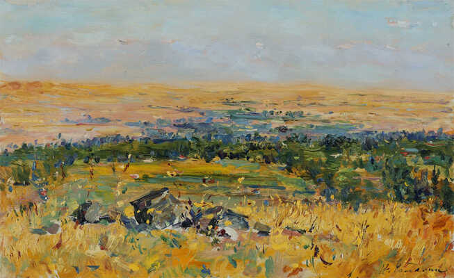 Ромадин Николай Михайлович. Летний пейзаж